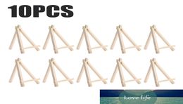 10pcsset Wooden Mini Easel Stands Table Card Stand holder Small Picture Display Stand for Home Party Wedding Decoration8326893