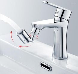 Bathroom Sink Faucets Tap Aerator 720°Rotation Faucet Adapter Universal SplashProof Swivel Water Saving Nozzle Kitchen1874367