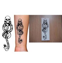 5x Death Eaters Dark Mark Toys Tattoos For Cosplay Accessories And Dancing Party Accessories Dance Arm Art Make Up9990786