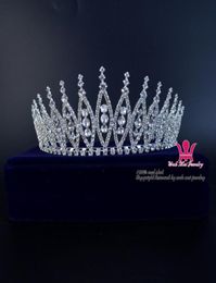 Wedding Bridal Tiara Headband Beauty Pageant Crown Hair Jewelry Accessories Extremely Beautifull Good Quality Hair Wear 02287509215629029