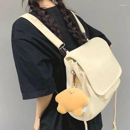 Backpack Korean Style Women School Girls Student Canvas Bags Pink Travel MessengerBags Mochila Notebook