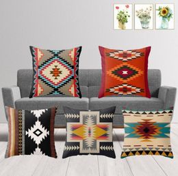 CushionDecorative Pillow Rug Design Decorative Pillows For Sofa Geometric Southwestern Cushion Cover Aztec Print Ethnic Home Deco2349906