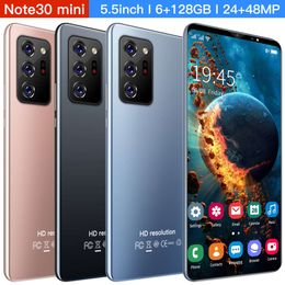 Smartphone Android Dual Sim Unlocked Waterproof Fingerprint Sensor Blue Silver 128GB 512GB