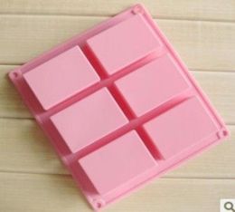 85525cm square Silicone Baking Mould Cake Pan Moulds Handmade Biscuit Soap Mould KD185363407