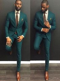 Classy Burgundy Wedding Mens Suits Slim Fit Bridegroom Tuxedos For Men Two Pieces Groomsmen Suit Formal Business2098622