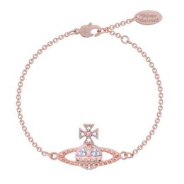 Designer Westwood Flat Rivet Saturn Bracelet Female Classic Diamond Inlaid High Version