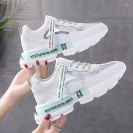 Fitness Shoes Brand Fashion Sneakers Woman White Chunky Casual Platform Designers Female Mesh Women Vulcanized 2024 Trainers 5cm
