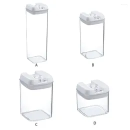 Storage Bottles PET Odourless Food Container With Big Opening - Convenient For Easy Access To Clean Temperature Resistant