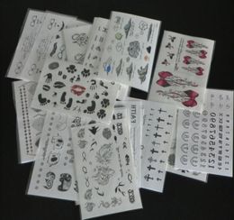 20Pcs 95145cm Skin art waterproof removeable transfer tattoo stickers Temporary Tattoos for decoration2284475