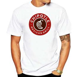 Men's T-Shirts New Cool Chipotle Mexican Grill Mens Black T-shirt Size S-3XL J240506