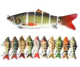 10cm20g Classic Luria Bait Plastic Hard Fishing Lures Multi Section Fish Road Sub Bionic Baits Packaging Fishes Gear4623990