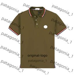 polo shirt Brand Bear Shirts mens t shirts designer Shirt Sports Polo Summer Cotton Fashion Mens Women Tees Black white Clothes 7336