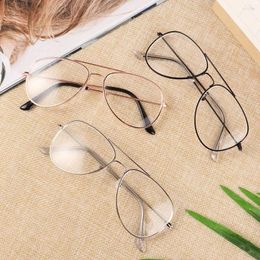 Sunglasses Vintage Metal Round Myopia Glasses For Women Men Fashion Ultra Light Resin Short Sight Vision Care Diopter -1.00--4.0