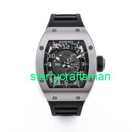 RM Luxury Watches Mechanical Watch Mills | Ref. Rm010 Ag Wg | 18k White Gold st8H