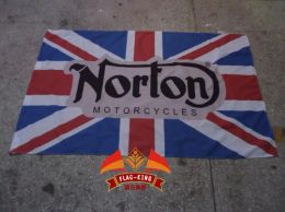 Accessories norton racing flag norton banner,100% polyster 90*150 CM flag,flag king