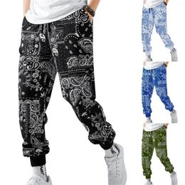 Men's Pants Casual Elastic Baggy Hippie Yoga Harem Men Waist Breathable Joggers Jogging Sweat For JoggePants