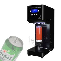Drink Bottle Cans Sealing Machine Aluminium Beer Can Seamer Cola Can Sealer For Milk Tea Shop Beverage Cup Sealing Machine