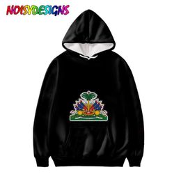 Men's Hoodies & Sweatshirts NOISYDESIGNS Haiti Flag Print 3D Women Men Clothing Hip Sweatshirt Streetwear Hoody Oversized Hoodie D 281t