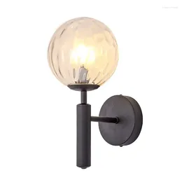 Wall Lamp Nordic Glass Lamps Creative Personal Light Decoration Lighting For Corridor Stair Bedroom Bedside Study Walk Way