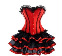 5XL 6XL Plus Size Corset Dress Red Prom Party Tight Women Waist Trainer Bodysuit Slimming Shapewear Shaper 04157558714