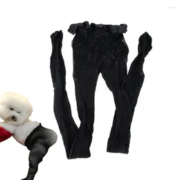 Dog Apparel Black Stockings Fashion Soft Elastic Clothes Party Costume Accessory For Small Medium Large Dogs