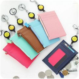 Wallets Card Holder Wallet Women Credit Bus ID Cards Zipper Purse