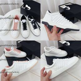 designer Casual brand release Ch Italy women casual white board womens couple sole thick soled Original edition s d