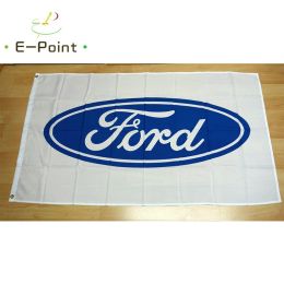 Accessories Flag FORD White 2ft*3ft (60*90cm) 3ft*5ft (90*150cm) Size Christmas Decorations for Home Flag Banner Gifts