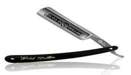 Shaving Ready Cut Throat Straight Razors Gold Dollar 66 Classic Manual Barber Razor Folding Knife Stainless Steel Trimmer Men Old 5538041
