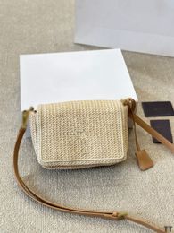Designer Summer crossbody Handbag Woman Straw shoulder Hobos Camera Purses Fashion Lady Knitting bags6