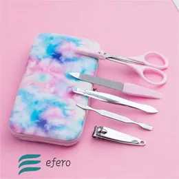 Nail Art Kits Eyebrow Clip Cartoon Easy To Clean Multiple Uses Durable Portable Beauty Products Clippers Not Rust Manicure Tools