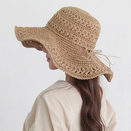 ladies hat spring straw retro touraat women summer luffy helen kaminski pink beach woman Raffia hats 240430
