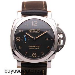 Sports Wrist Watch Panerai Luminor Series Steel Automatic Mechanical Men's Watch 44mm Diameter Watch Luxury Swiss Watch PAM01359 44mm Diameter