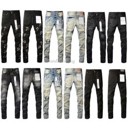 designer jeans denim trousers jean tears stacked man baggy with red patch mens skinny slim pant drawing x 2024 style high waisted 99 cotton 1 elastane apparel