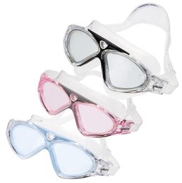 Swimming Goggles Professional Adult Women Men Swim Goggles Glasses Antifog Protection Adjustable BlackLight Blue2067362