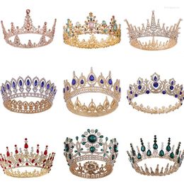 Hair Clips Princess Party Pageant Tiara And Crown Rhinestone Women Wedding Accessories