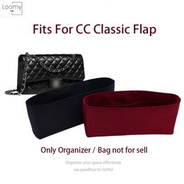 Suitable for CC CF bag Organisers cosmetics travel wallets portable makeup bags lightweight nylon materials CF giant square inserts 240425