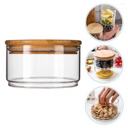 Storage Bottles Sealed Food Canisters Overlapping Glass Jars Candy Buffet Containers Bowl