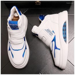 Casual Shoes White Men's Sneaker Trend High Top Platform Boots Men 2024 Spring Designer Vulcanised Brand Sneakers Couples