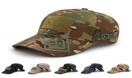 tactical army caps Outdoor Sport Snapback stripe Military Camouflage Hat Simplicity Camo Hunting Cap Scarf For Men Adult5379137