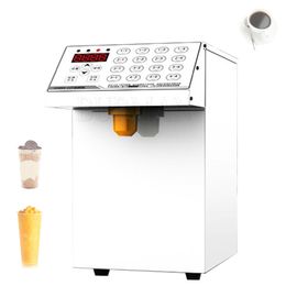 Commercial 16 Kinds Fructose Machine Quantitative Fructose Filling Machine Sugar Syrup Dispenser Milk Tea Shop Equipment
