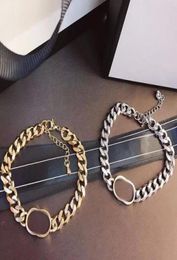 Unisex Bracelet Stainless Steel Cuba Bangles For Women Designer Punk Chain Link Charm Men Boys Bracelets Gold Silver Wedding Jewel9939286