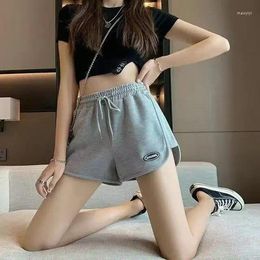 Women's Shorts 2024 Bottoming Korean Style Casual All-Matching High Waist Comfort Home Wearable Sports Thigh-Length Skirt Anti-Exposure