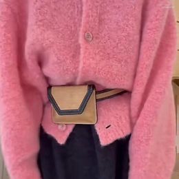 Waist Bags Fashion Versatile Mini Wallet Square Waistpack Chest Bag Women's