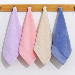 Towel 2pcs All Cotton Plain Colour Thickened Quick Absorbent Soft Dry Face Bathroom El Travel Supply