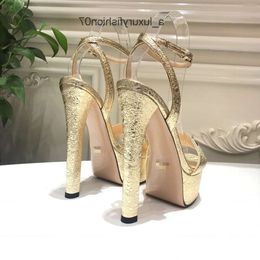 2023 latest fashion womens sandals super high heel water table design comfortable genuine shoes luxurious atmosphere elegant ggitys 8Z2R