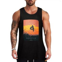 Men's Tank Tops Surf Top Gym T Shirt Men Summer 2024 Clothing Cotton T-shirts Man