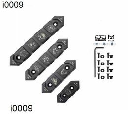 Parts Original Accessories Tactical Tactical 4pcs M-lok / Keymod Rail Section 2/3/4/5 Slots Metal Acr Picatinny Cover for Hunting