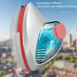 Double Sided Magnetic Glass Window Cleaner Household Cleaning Tool Automatic Drainage Wiper 240508