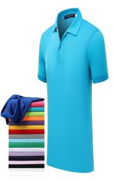 Men039s Polos Highend Shirt Custom Work Clothes For Men And Women Short Sleeve Unit Training Uniform Lapel Embroidered LogoMen8704872